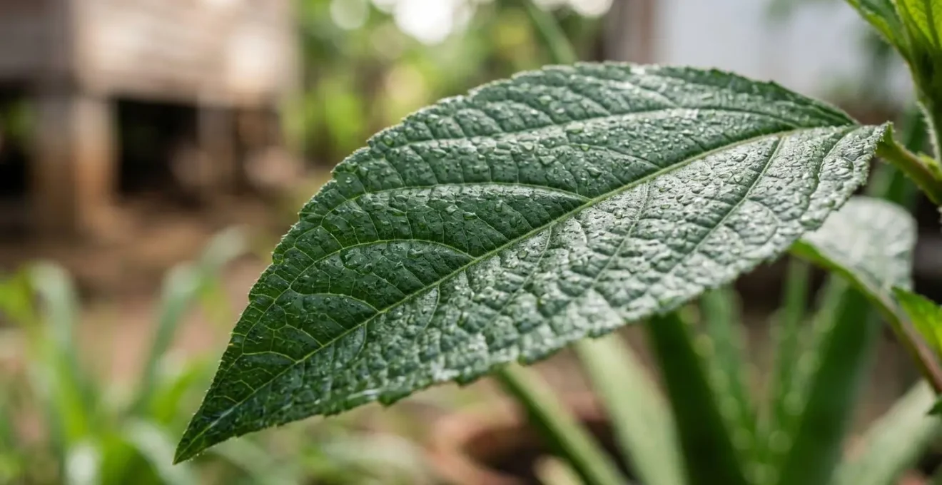 Organisation en trois cercles d'un jardin créole traditionnel avec plantes médicinales